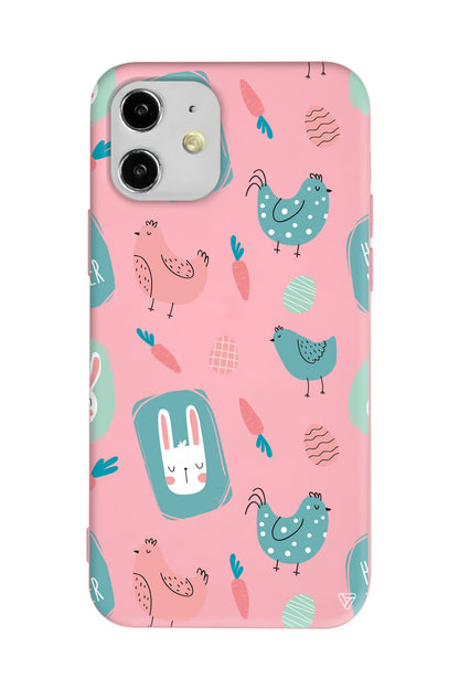 Çiftlik Lansman Model İçi Kadife Silikon Telefon Kılıfı