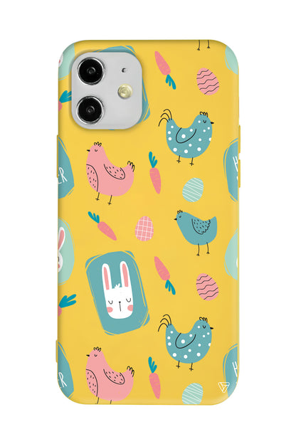 Çiftlik Lansman Model İçi Kadife Silikon Telefon Kılıfı