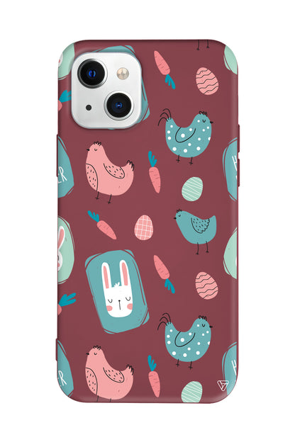 Çiftlik Lansman Model İçi Kadife Silikon Telefon Kılıfı