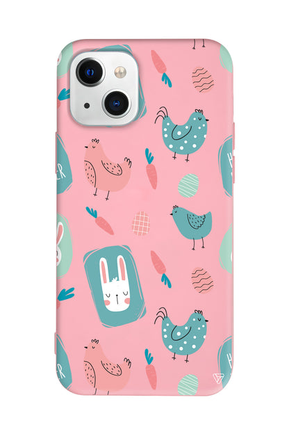 Çiftlik Lansman Model İçi Kadife Silikon Telefon Kılıfı