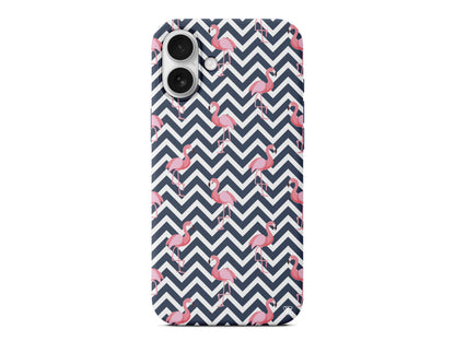 Desen ve Flamingo Lansman Model İçi Kadife Silikon Telefon Kılıfı – Plus Serisine Özel