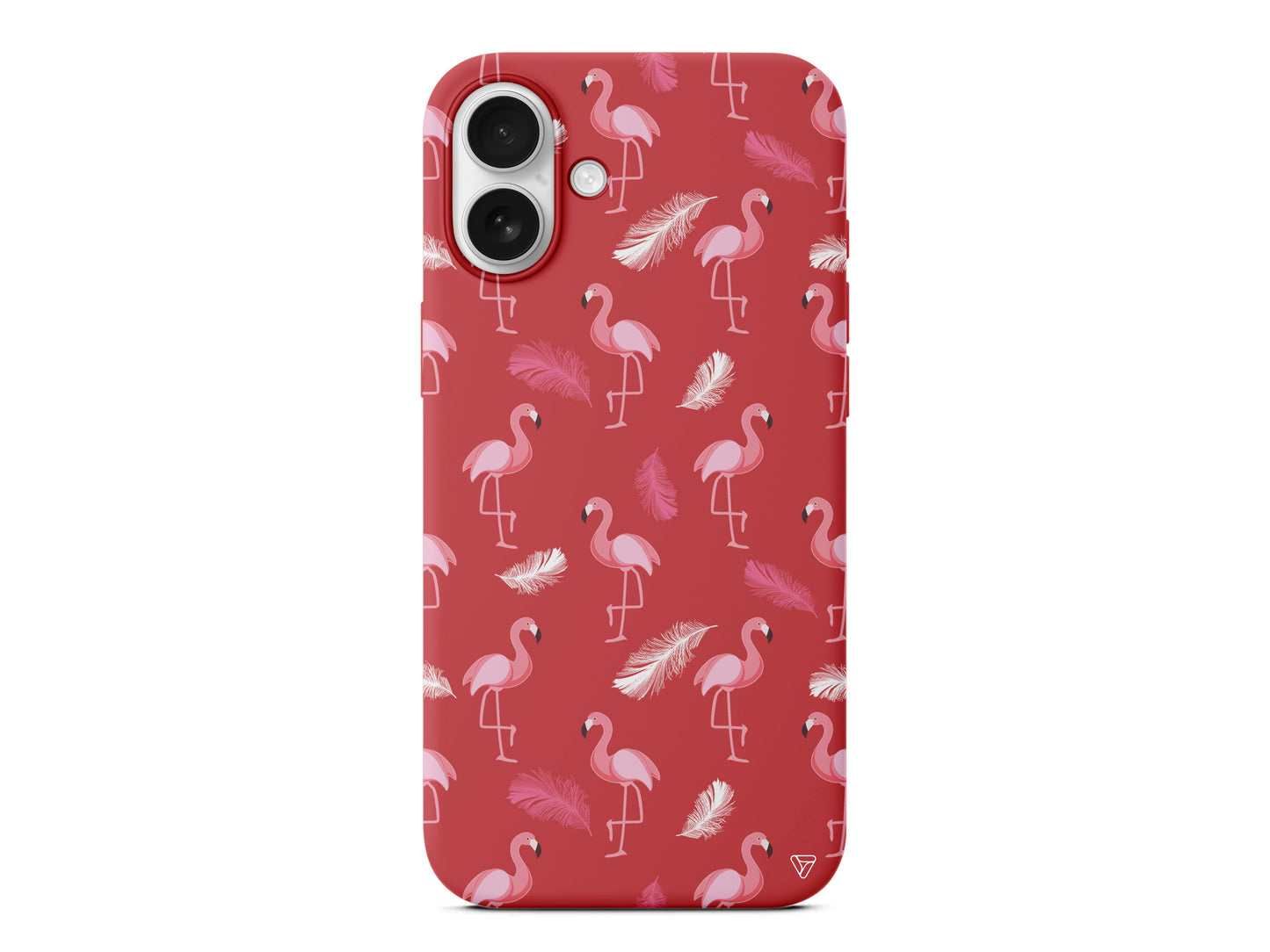 Tüy ve Flamingo Lansman Model İçi Kadife Silikon Telefon Kılıfı – Plus Serisine Özel