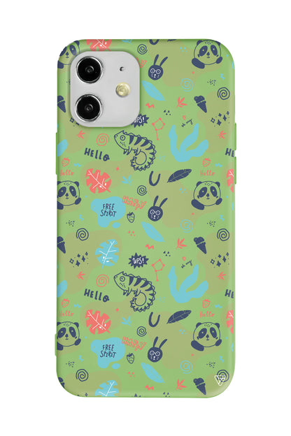 Karma Lansman Model İçi Kadife Silikon Telefon Kılıfı