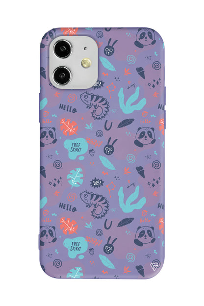 Karma Lansman Model İçi Kadife Silikon Telefon Kılıfı