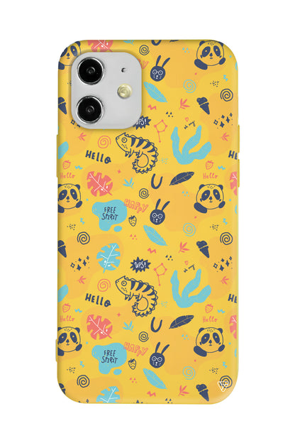 Karma Lansman Model İçi Kadife Silikon Telefon Kılıfı