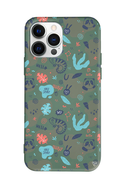 Karma Lansman Model İçi Kadife Silikon Telefon Kılıfı