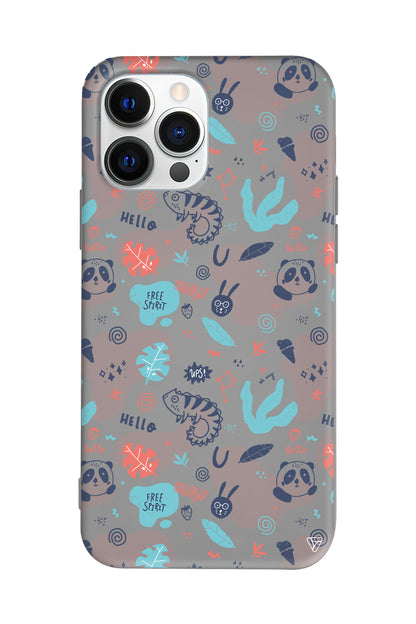 Karma Lansman Model İçi Kadife Silikon Telefon Kılıfı