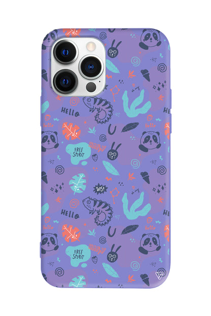 Karma Lansman Model İçi Kadife Silikon Telefon Kılıfı