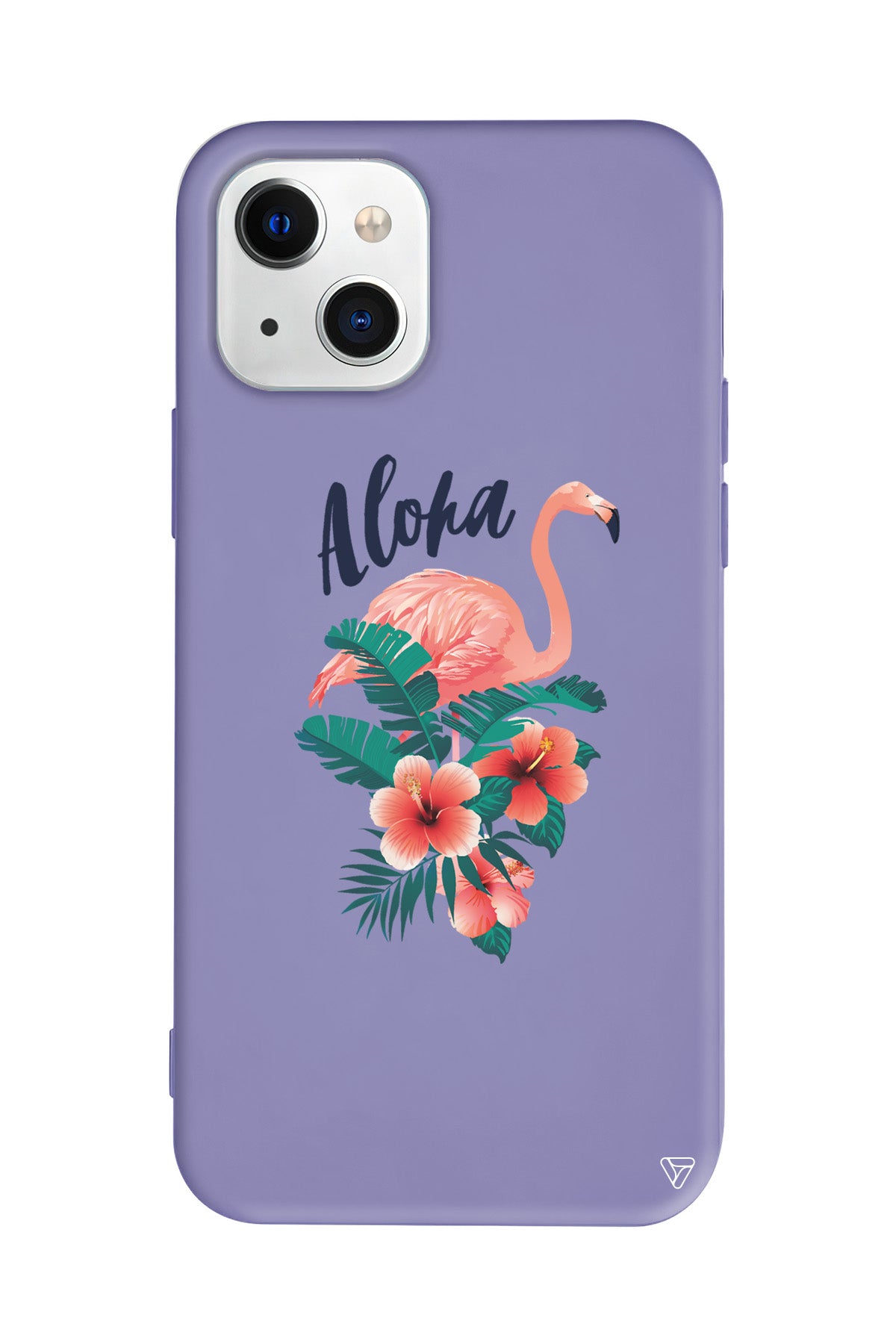 Aloha Flamingo Lansman Model İçi Kadife Silikon Telefon Kılıfı – Plus Serisine Özel