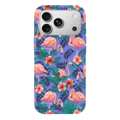 Leaf Flamingo Lansman Model İçi Kadife Silikon Telefon Kılıfı