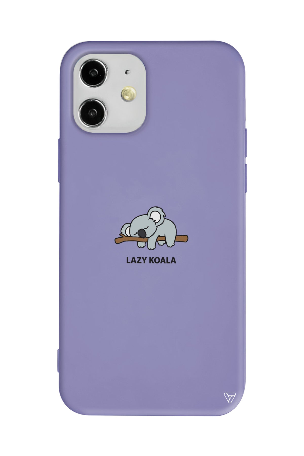 Lazy Koala Lansman Model İçi Kadife Silikon Telefon Kılıfı