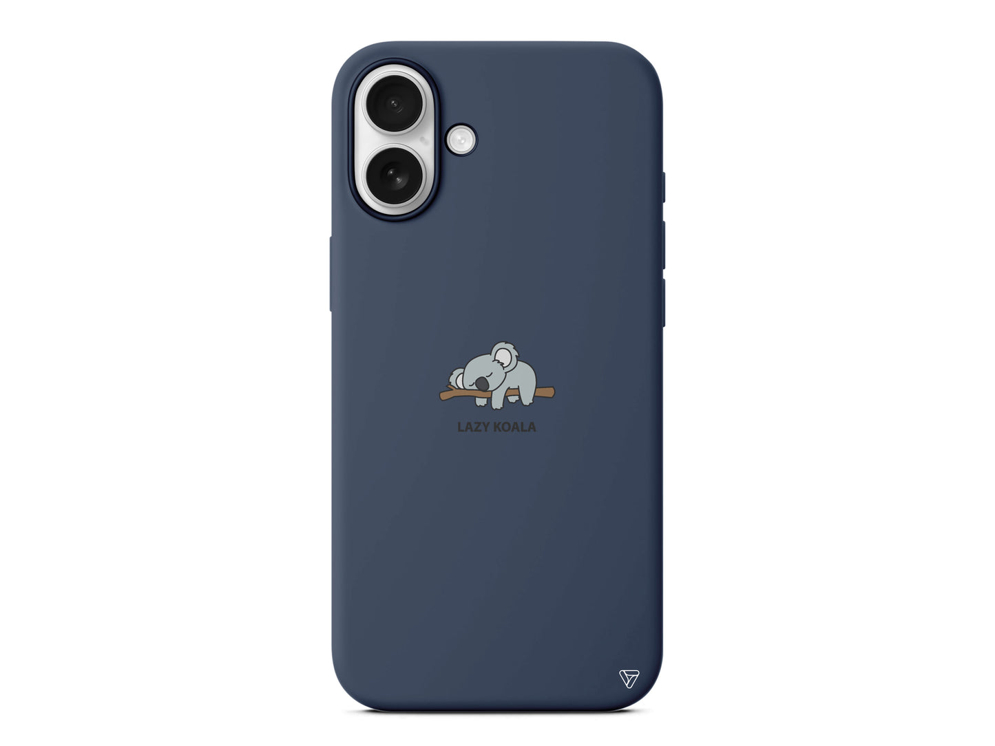 Lazy Koala Lansman Model İçi Kadife Silikon Telefon Kılıfı