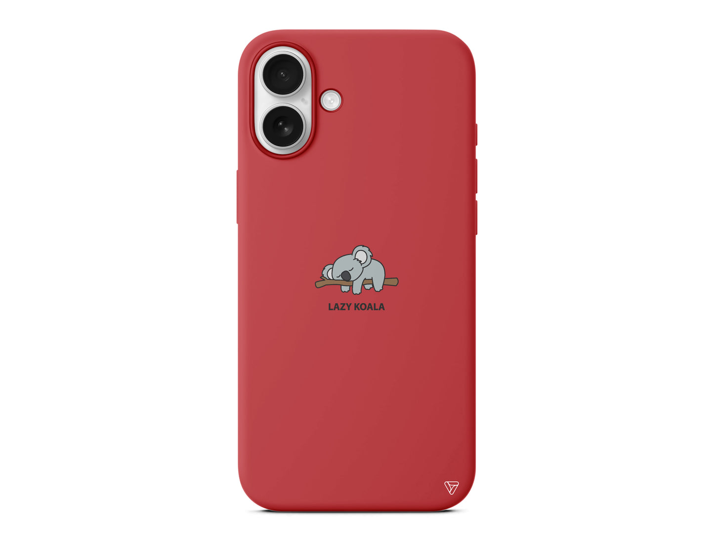 Lazy Koala Lansman Model İçi Kadife Silikon Telefon Kılıfı – Plus Serisine Özel