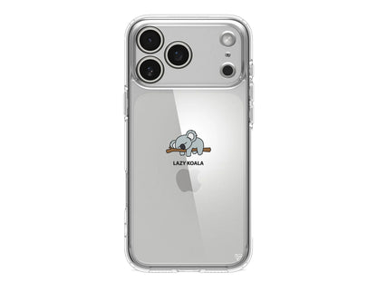 Lazy Koala Lansman Model İçi Kadife Silikon Telefon Kılıfı