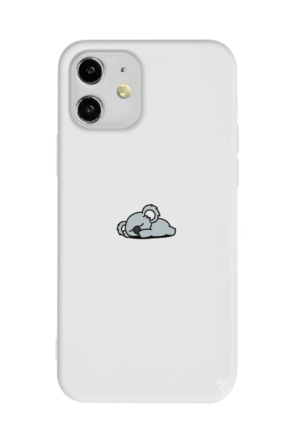 Koala Lansman Model İçi Kadife Silikon Telefon Kılıfı