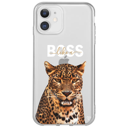 Asil Leopar Lansman Model İçi Kadife Silikon Telefon Kılıfı