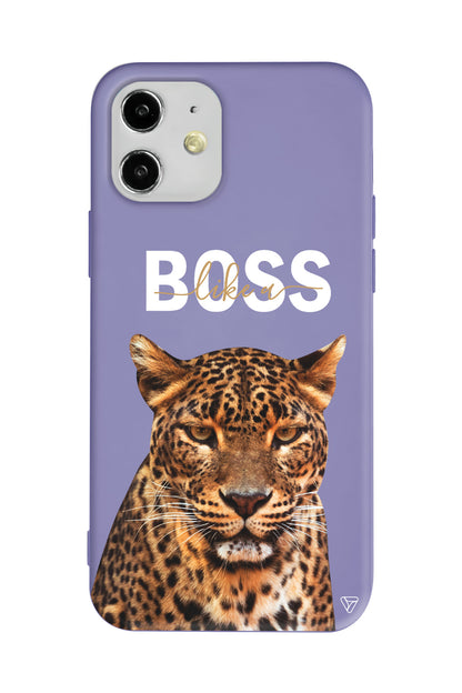 Asil Leopar Lansman Model İçi Kadife Silikon Telefon Kılıfı