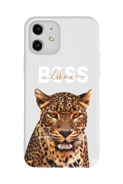 Asil Leopar Lansman Model İçi Kadife Silikon Telefon Kılıfı