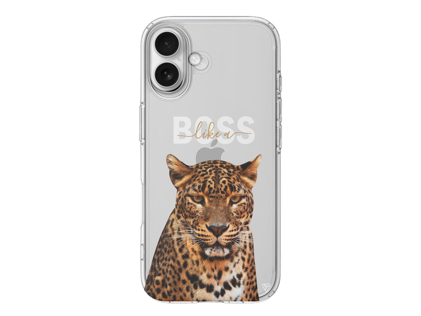 Asil Leopar Lansman Model İçi Kadife Silikon Telefon Kılıfı