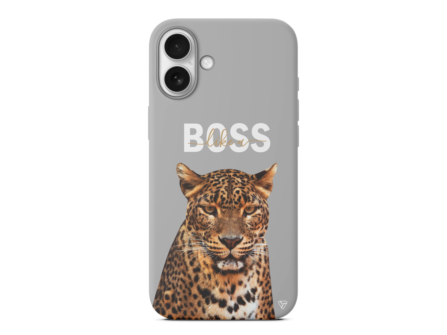 Asil Leopar Lansman Model İçi Kadife Silikon Telefon Kılıfı