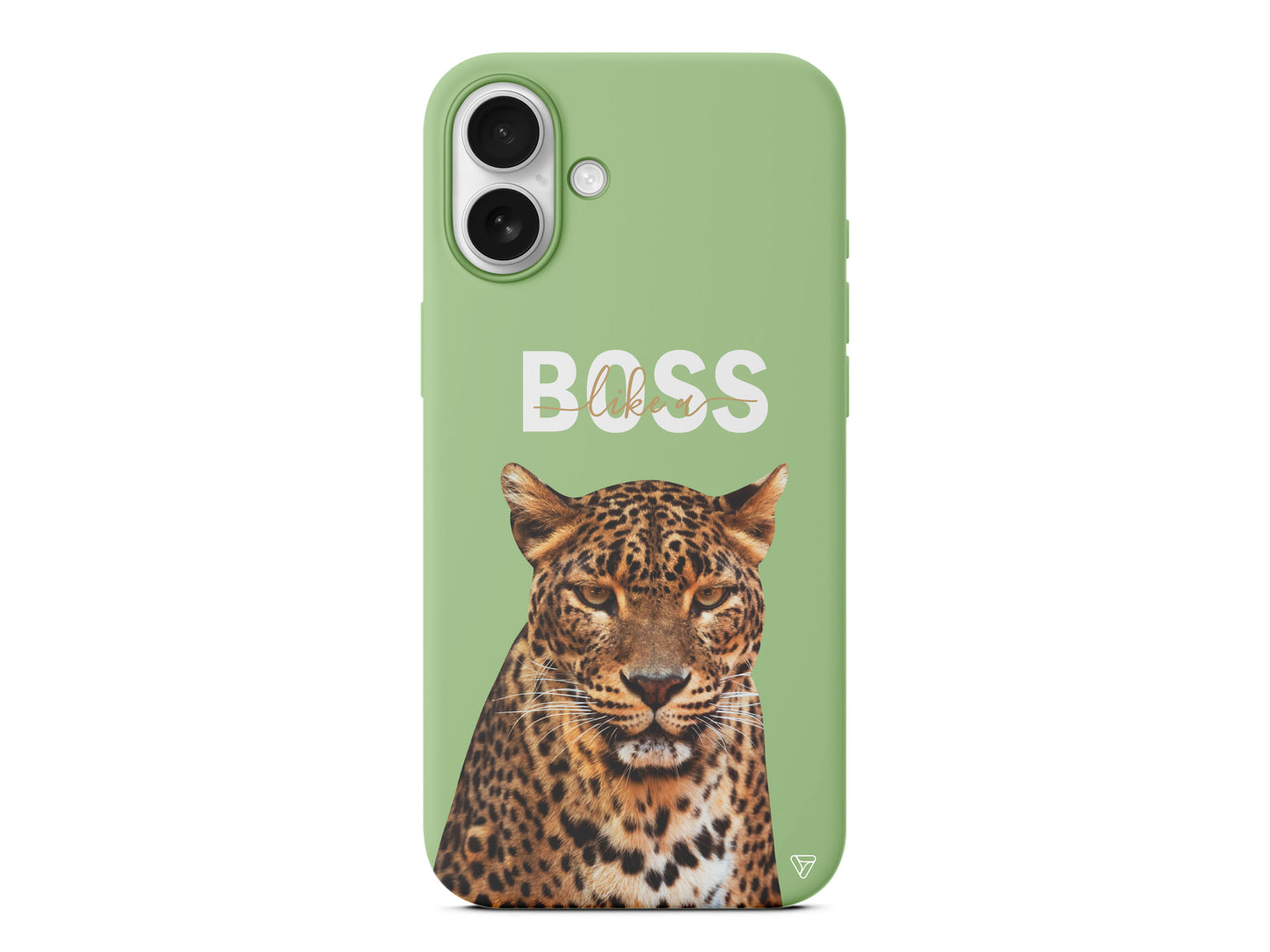 Asil Leopar Lansman Model İçi Kadife Silikon Telefon Kılıfı