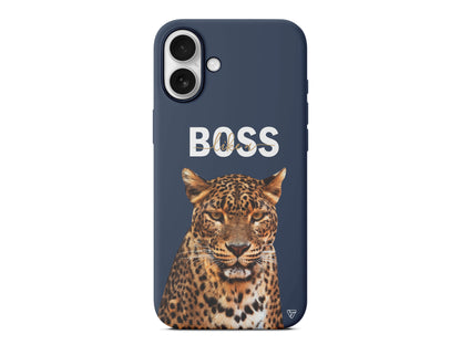 Asil Leopar Lansman Model İçi Kadife Silikon Telefon Kılıfı