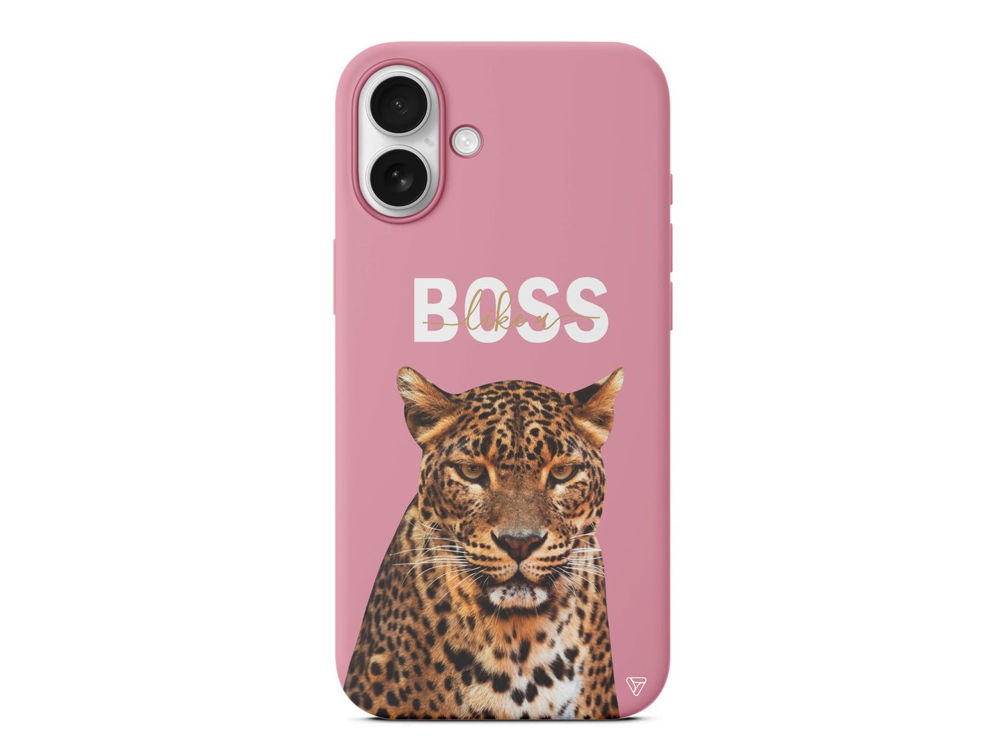 Asil Leopar Lansman Model İçi Kadife Silikon Telefon Kılıfı