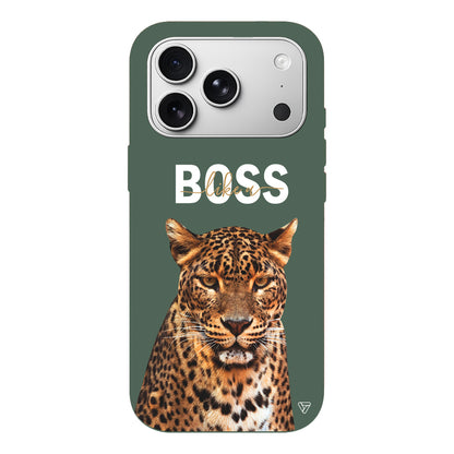 Asil Leopar Lansman Model İçi Kadife Silikon Telefon Kılıfı