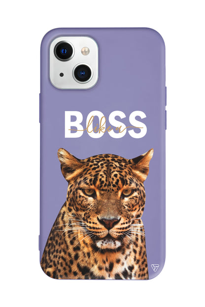 Asil Leopar Lansman Model İçi Kadife Silikon Telefon Kılıfı