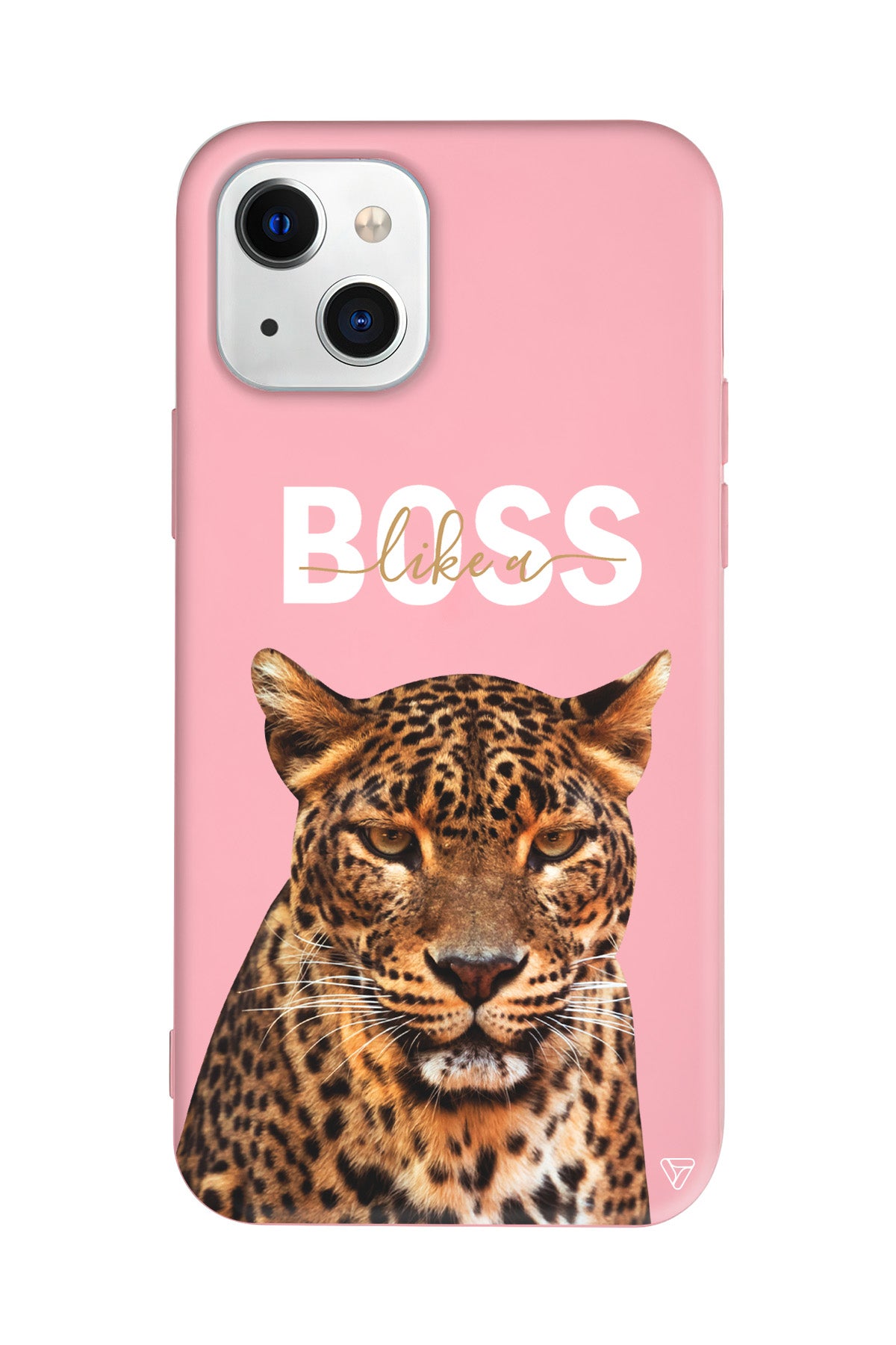 Asil Leopar Lansman Model İçi Kadife Silikon Telefon Kılıfı