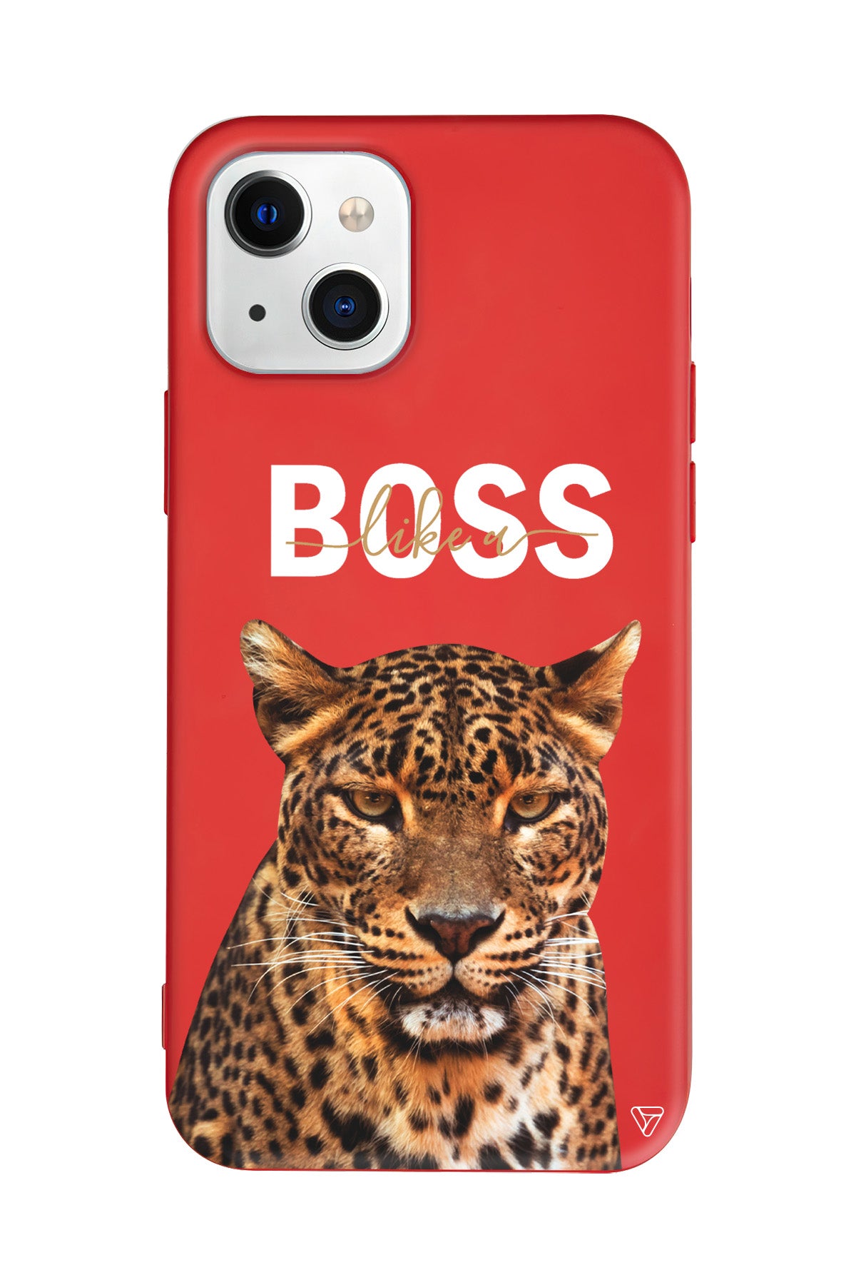 Asil Leopar Lansman Model İçi Kadife Silikon Telefon Kılıfı – Plus Serisine Özel