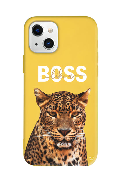 Asil Leopar Lansman Model İçi Kadife Silikon Telefon Kılıfı – Plus Serisine Özel