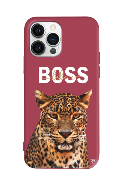 Asil Leopar Lansman Model İçi Kadife Silikon Telefon Kılıfı