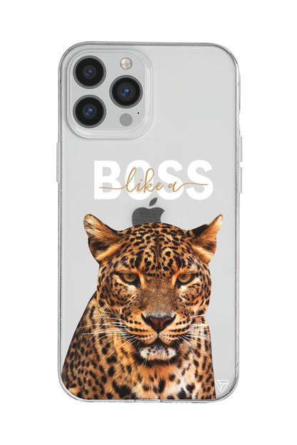 Asil Leopar Lansman Model İçi Kadife Silikon Telefon Kılıfı