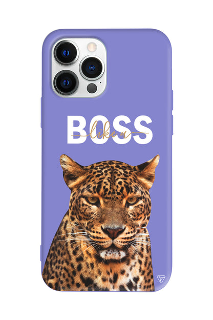 Asil Leopar Lansman Model İçi Kadife Silikon Telefon Kılıfı