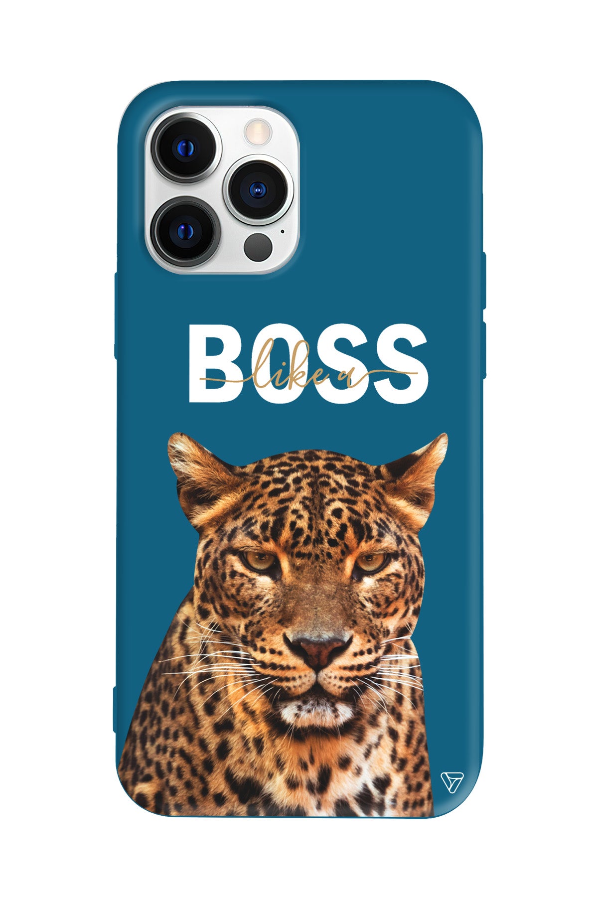 Asil Leopar Lansman Model İçi Kadife Silikon Telefon Kılıfı