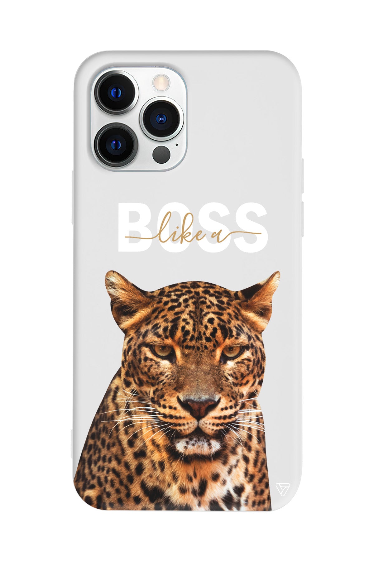 Asil Leopar Lansman Model İçi Kadife Silikon Telefon Kılıfı