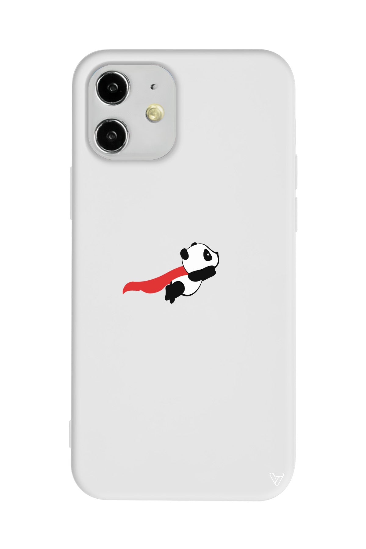 Uçan Panda Lansman Model İçi Kadife Silikon Telefon Kılıfı