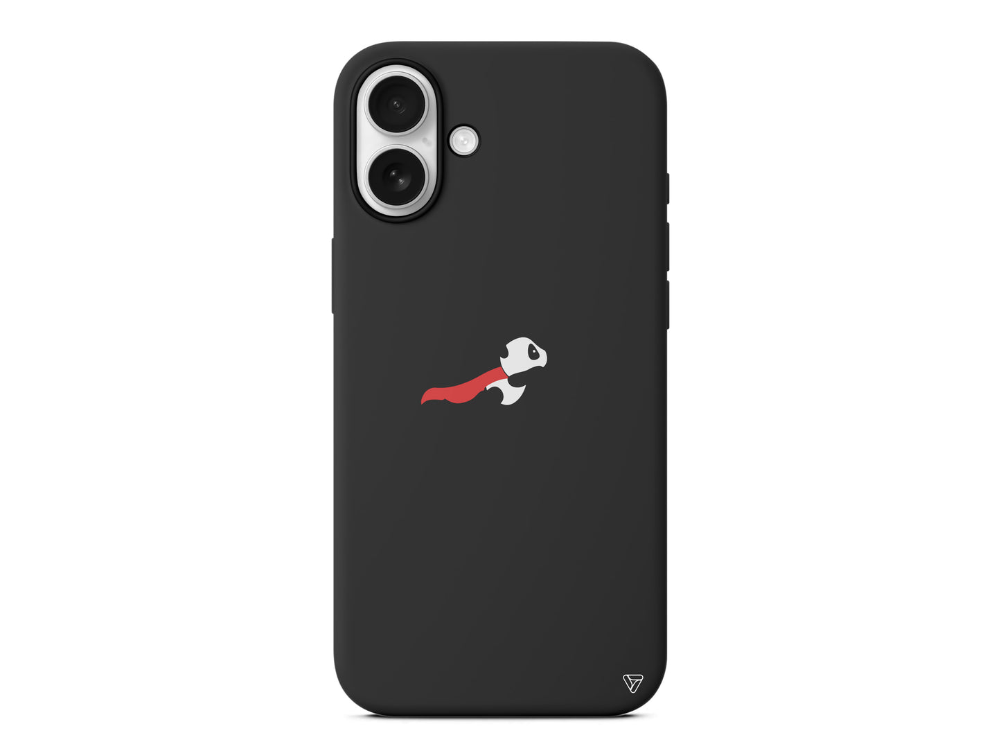 Uçan Panda Lansman Model İçi Kadife Silikon Telefon Kılıfı