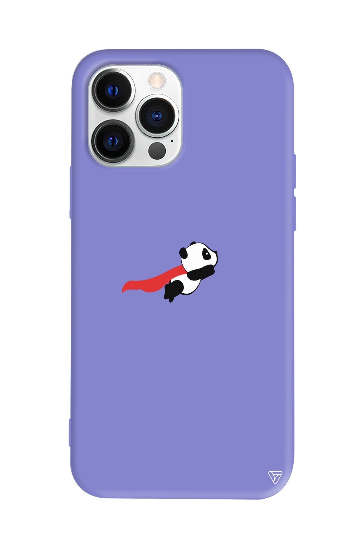 Uçan Panda Lansman Model İçi Kadife Silikon Telefon Kılıfı