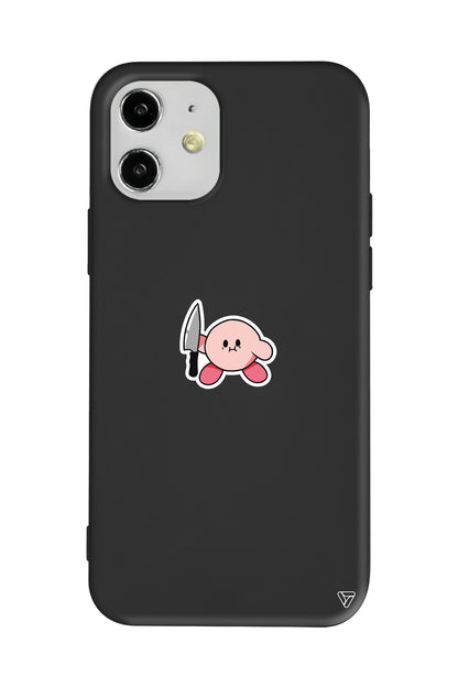 Kirby Lansman Model İçi Kadife Silikon Telefon Kılıfı