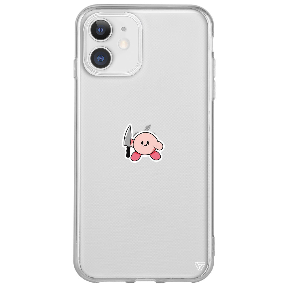 Kirby Lansman Model İçi Kadife Silikon Telefon Kılıfı