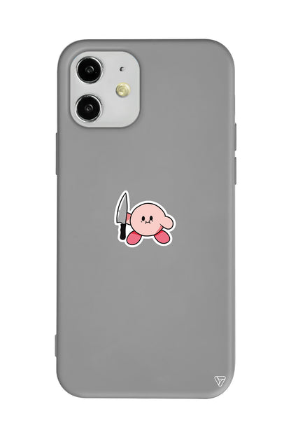 Kirby Lansman Model İçi Kadife Silikon Telefon Kılıfı