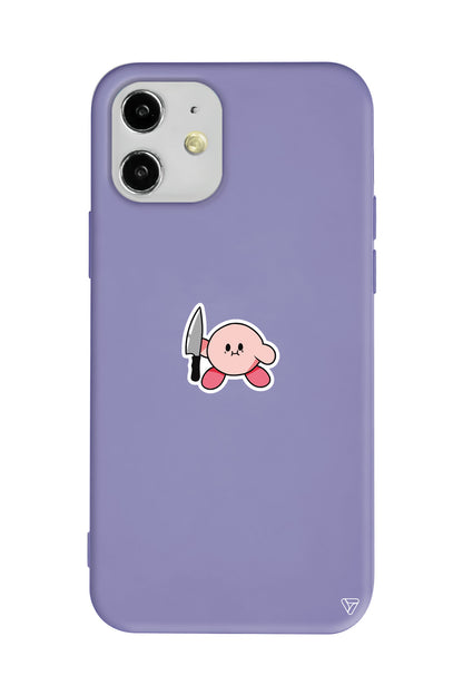 Kirby Lansman Model İçi Kadife Silikon Telefon Kılıfı