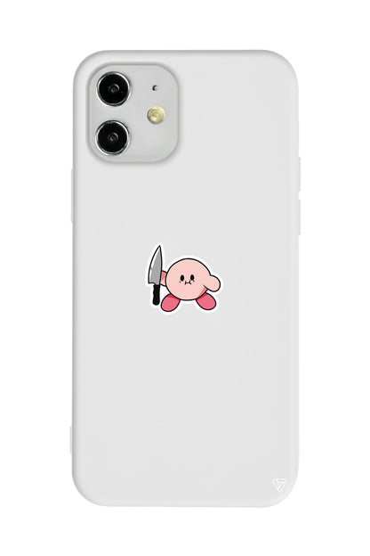 Kirby Lansman Model İçi Kadife Silikon Telefon Kılıfı