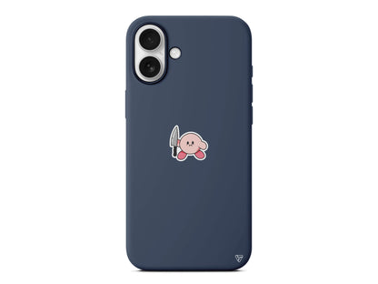 Kirby Lansman Model İçi Kadife Silikon Telefon Kılıfı – Plus Serisine Özel