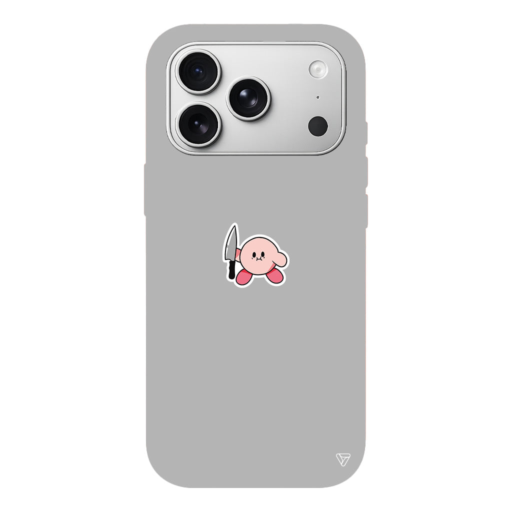 Kirby Lansman Model İçi Kadife Silikon Telefon Kılıfı
