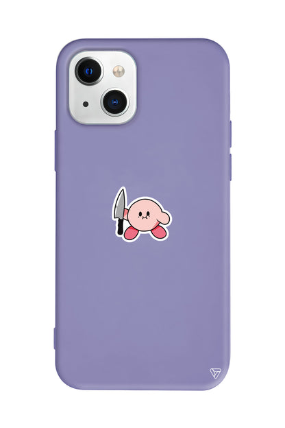 Kirby Lansman Model İçi Kadife Silikon Telefon Kılıfı