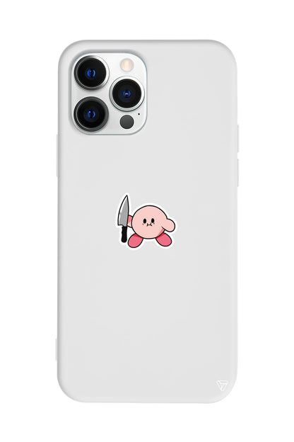 Kirby Lansman Model İçi Kadife Silikon Telefon Kılıfı