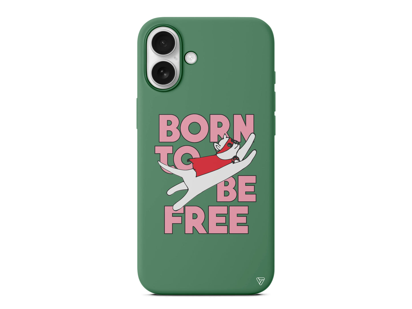 Born to be Free Lansman Model İçi Kadife Silikon Telefon Kılıfı